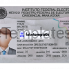 Mexico ID Card Template PSD Fake