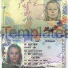 UK Passport Template PSD